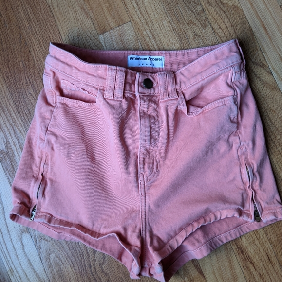 American Apparel High-waisted Shorts - Picture 1 of 6